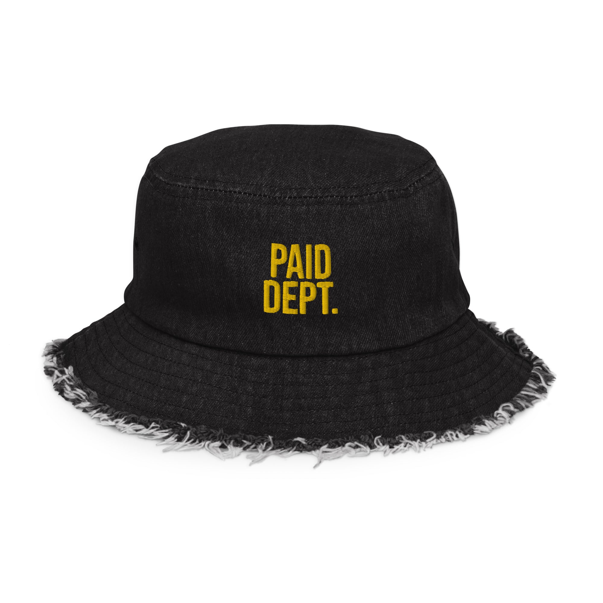 PAID DEPT. Bucket Hat Yellow